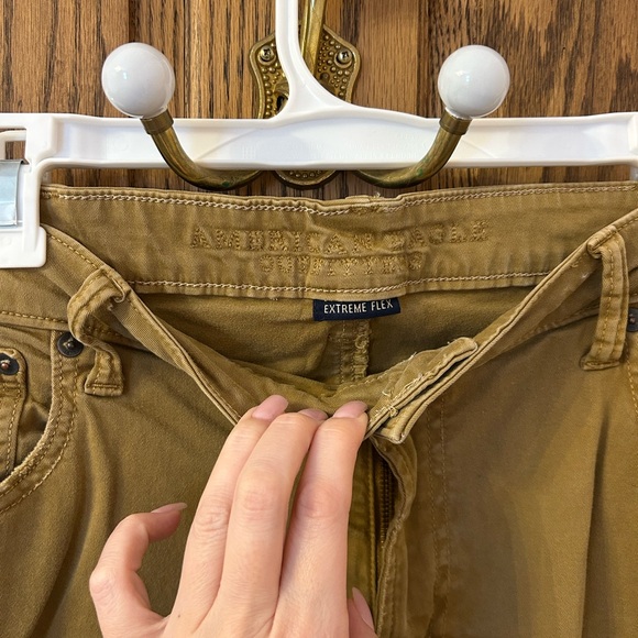 American Eagle Outfitters Men's Tan Khaki Pants 38 x 34 - Picture 6 of 7